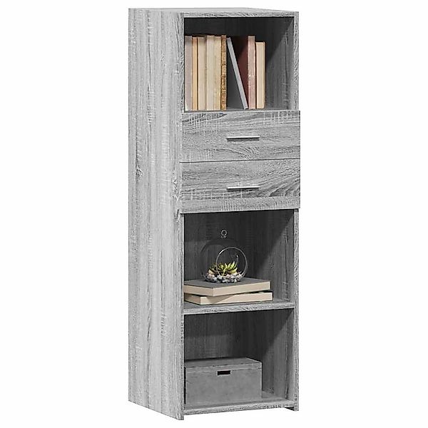 vidaXL Highboard Highboard Grau Sonoma 40x42,5x124 günstig online kaufen