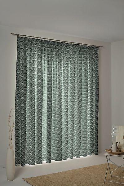 Adam Vorhang "Feathers" Kräuselband 1 Stk. tlg. aus 100% Bio-Baumwolle günstig online kaufen