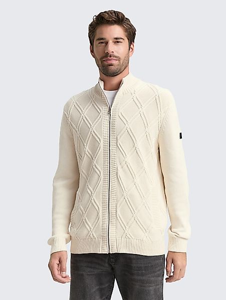TOM TAILOR Cardigan Strickjacke mit Zopfmuster günstig online kaufen