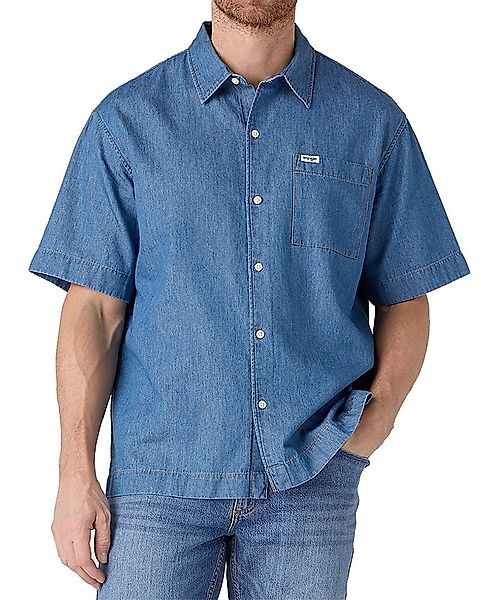 Wrangler Jeanshemd Regular Fit Kurzarm - günstig online kaufen