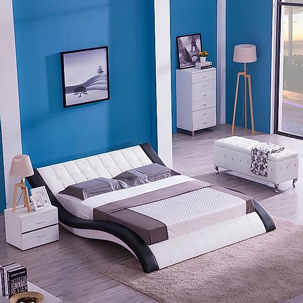 Xlmoebel Bett Modernes Doppelbett für das Schlafzimmer mit Polsterung. (Bet günstig online kaufen