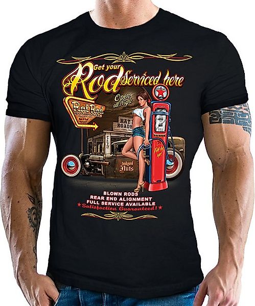 GASOLINE BANDIT® T-Shirt für Hotrod US-Car günstig online kaufen