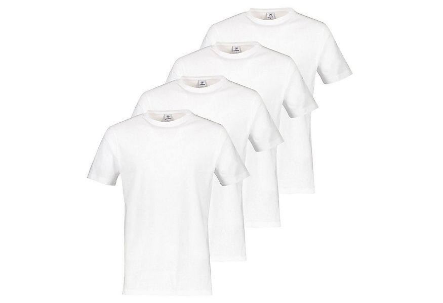LERROS T-Shirt Basic in klassischer Optik im 4er Pack günstig online kaufen
