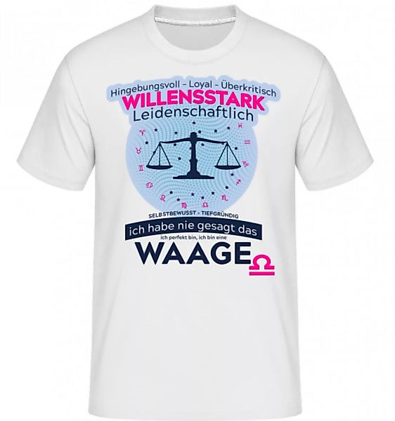 Sternzeichen Waage · Shirtinator Männer T-Shirt günstig online kaufen