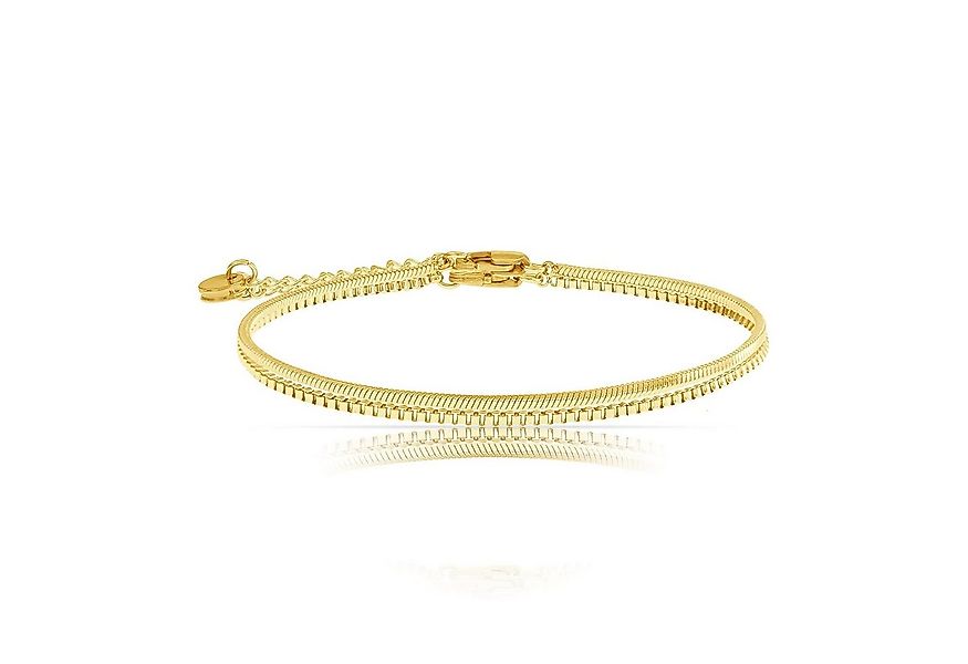 Made by Nami Edelstahlarmband Silber oder Gold Armband Edelstahl Minimalist günstig online kaufen