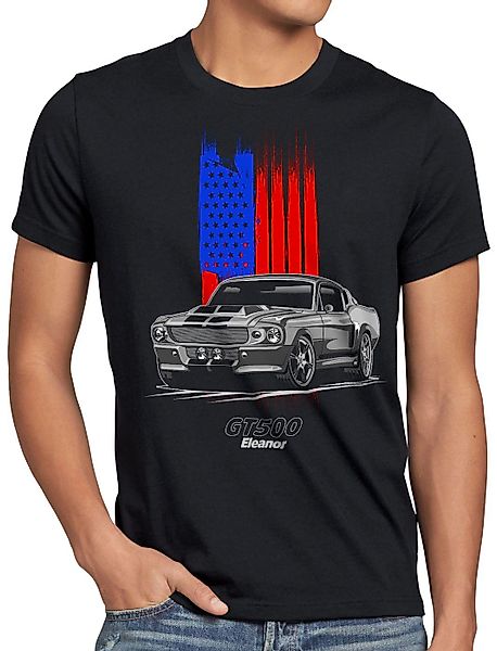 style3 T-Shirt GT500 Eleanor mustang stars günstig online kaufen