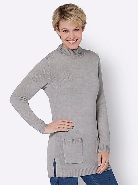 Sieh an! Strickpullover Longpullover . günstig online kaufen