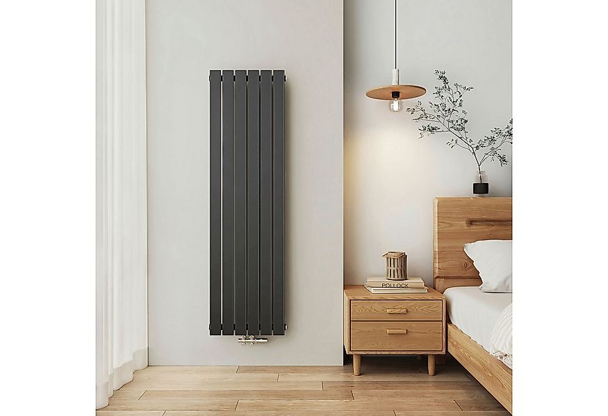 EMKE Heizkörper Flach Vertikal Einlagig Design Paneelheizkörper Höhe: 160cm günstig online kaufen
