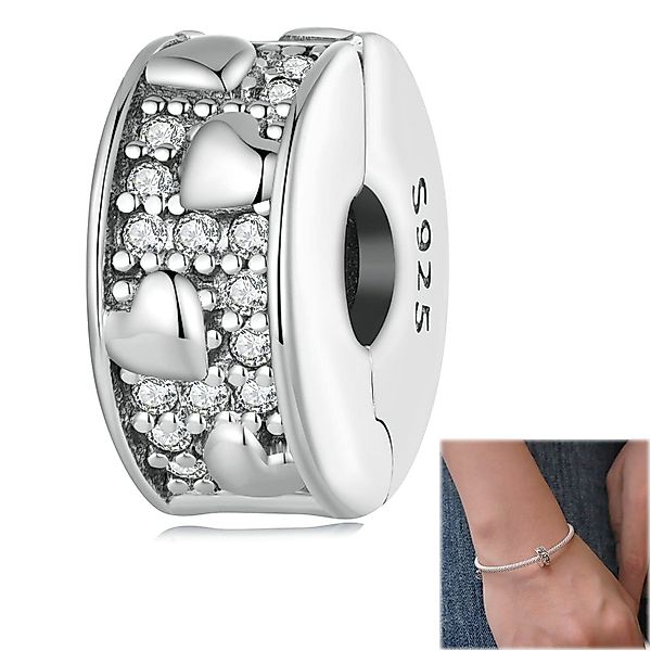 ZEUOPQ Bead 925 Herz diy Armbänder-Charm günstig online kaufen