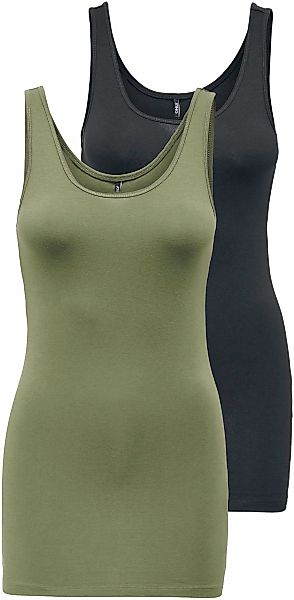 ONLY Tanktop "ONLLIVE – Slim-Fit Tanktops mit Stretch für optimalen Sitz" P günstig online kaufen