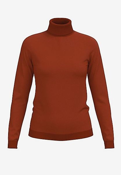 Rollkragenpullover, rusty brown, Herbst-Kollektion günstig online kaufen