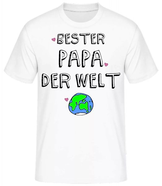 Bester Papa Der Welt · Männer Basic T-Shirt günstig online kaufen