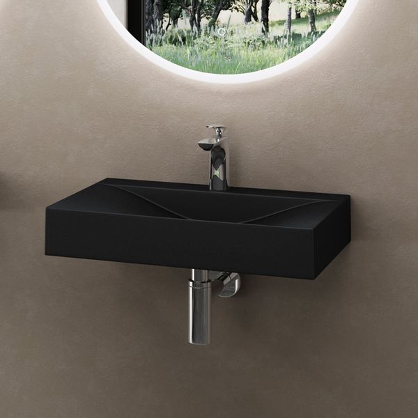doporro Aufsatzwaschbecken Waschbecken Mineralguss Gussmarmor Waschtisch günstig online kaufen