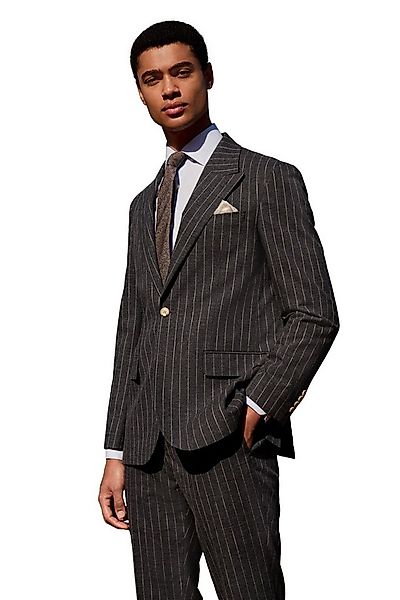 Next Sakko Regular Fit Anzugsakko mit Streifen (1-tlg) günstig online kaufen