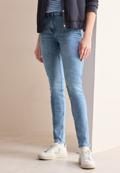 Cecil Slim-fit-Jeans aus Baumwolle mit Stretchanteil günstig online kaufen