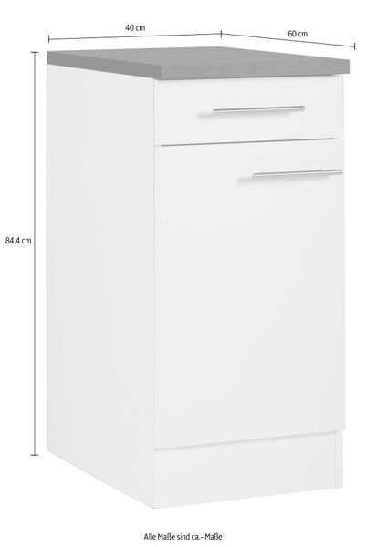 OPTIFIT Unterschrank "Mini", Breite 40 cm günstig online kaufen
