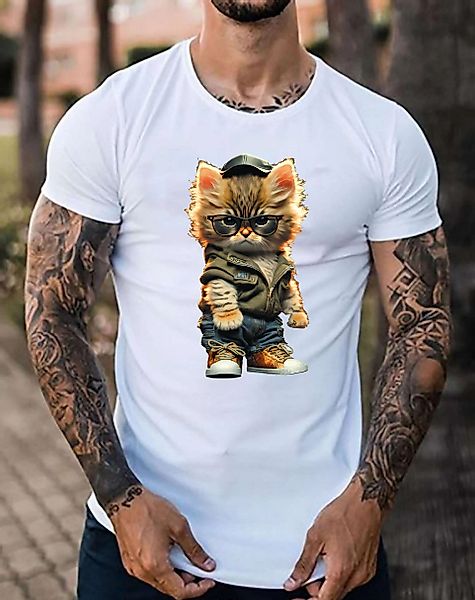 RMK T-Shirt Herren Basic Rundhals mit günstig online kaufen