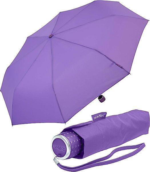Impliva Taschenregenschirm miniMAX® kleiner leichter Schirm günstig online kaufen