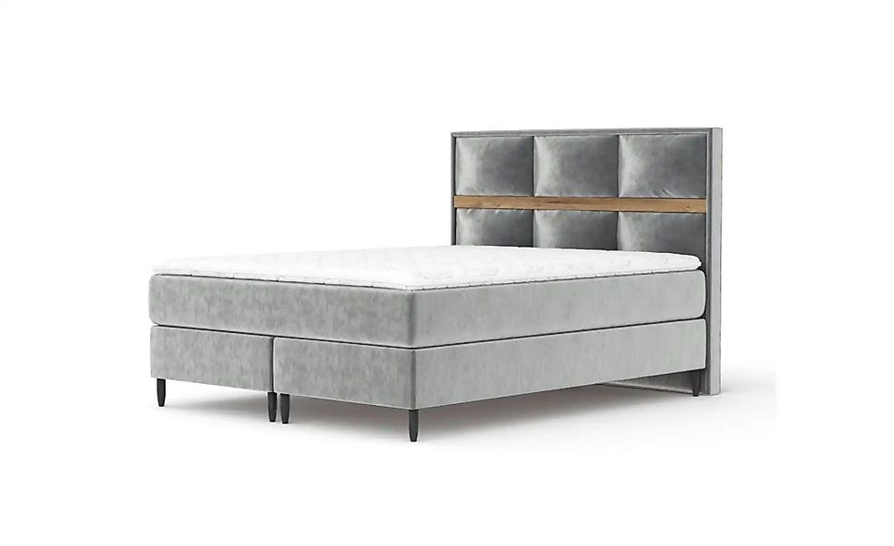 Boxspringbett   ¦ grau ¦ Maße (cm): B: 165 H: 123 Betten > Komfortbetten - günstig online kaufen