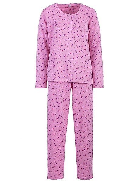 Lucky Schlafanzug Pyjama Set Thermo - Weidenrose günstig online kaufen