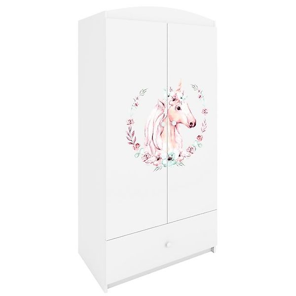 Raumhirsch Furniture Kinderkleiderschrank Babydreams Drehtürenschrank Kleid günstig online kaufen