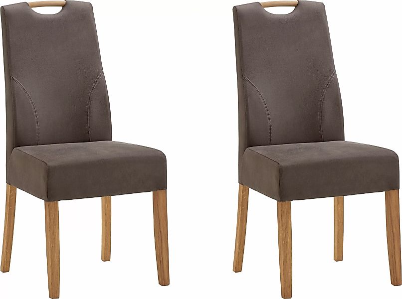 NIEHOFF SITZMÖBEL Esszimmerstuhl "Top Chairs", Microfaser, Griff im Rücken, günstig online kaufen