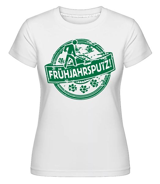 Frühjahrsputz Icon · Shirtinator Frauen T-Shirt günstig online kaufen
