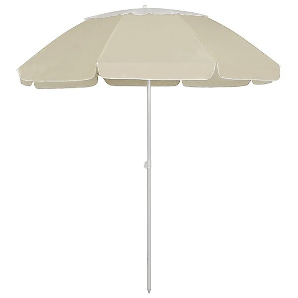 vidaXL Sonnensegel Strandschirm Sandgelb 300 cm, günstig online kaufen