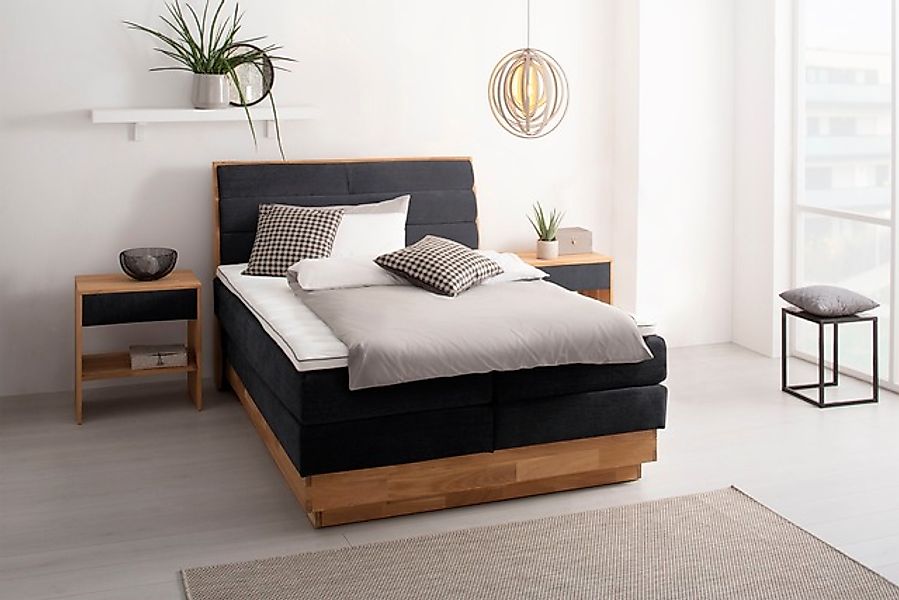 OTTO products Boxspringbett »JENNA in verschiedenen Farben und Breiten erhä günstig online kaufen