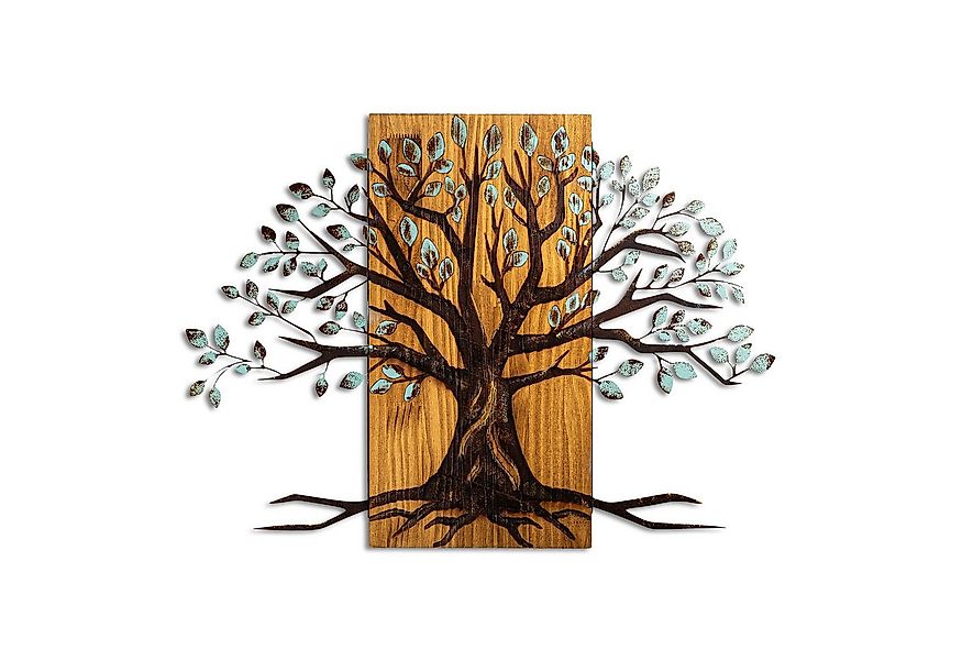 Wallity Wanddekoobjekt 100% WOODEN (Thickness: 3 cm) / METAL (Thickness: 1, günstig online kaufen