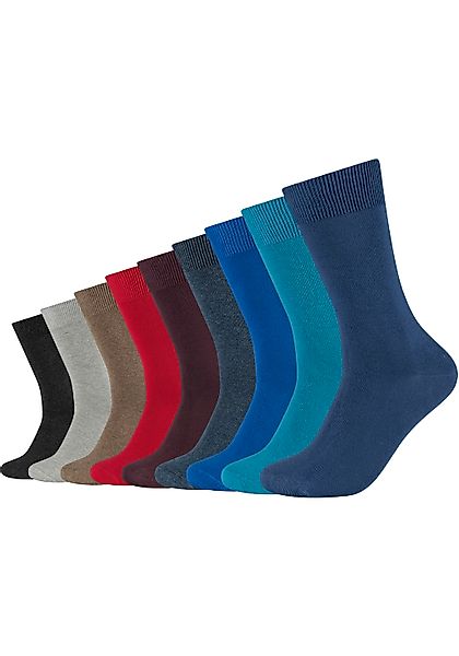 Camano Socken "comfort", (9 Paar), mit verstärktem Fersen- und Zehenbereich günstig online kaufen