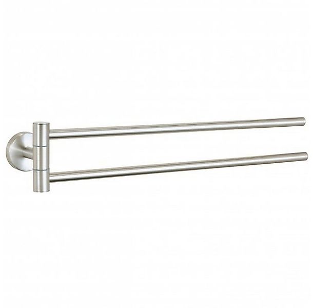 axentia Handtuchhalter Wand-Handtuchhalter, 2 Arme, schwenkbar 116946 günstig online kaufen