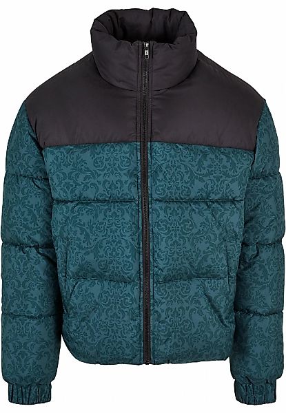 URBAN CLASSICS Winterjacke "Urban Classics Herren AOP Retro Puffer Jacket" günstig online kaufen