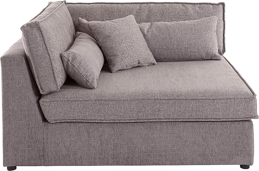 RAUM.ID Sofa-Eckelement "Enid", Teil eines Modulsofas, fester Sitzkomfort, günstig online kaufen