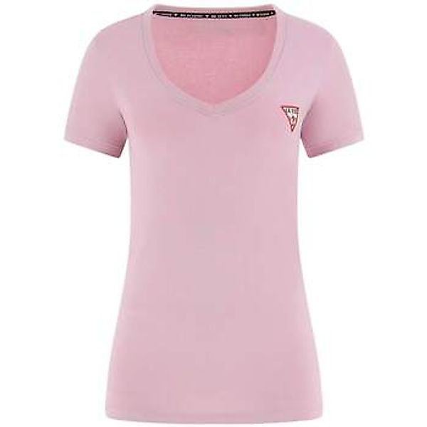 Guess  T-Shirt T-shirt col V mini triangle femme günstig online kaufen