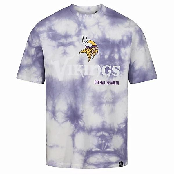 Recovered Print-Shirt Minnesota Vikings - NFL - Tie-Dye Relaxed T-shirt, De günstig online kaufen