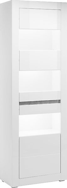 INOSIGN Vitrine "Carat", Höhe 198 cm, zwei Leisten angeliefert, 1 x grau, 1 günstig online kaufen