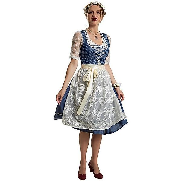 dressforfun Dirndl Frauenkostüm Midi-Dirndl Kleinwalsertal Modell 2 günstig online kaufen