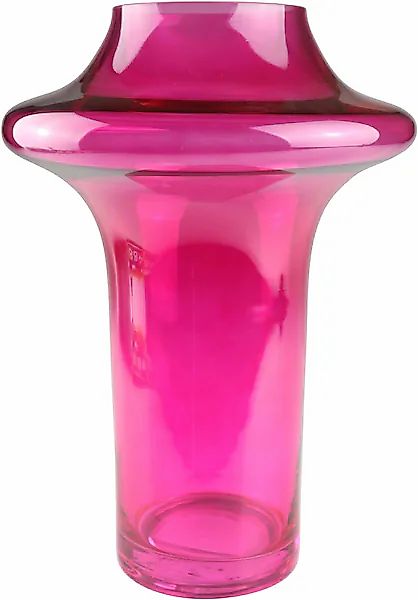 AM Design Dekovase Vibrant pinkfarbene Glasvase, Farbe und Energie für jede günstig online kaufen