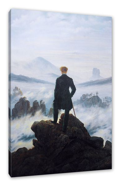 Pixxprint Leinwandbild Caspar David Friedrich - günstig online kaufen