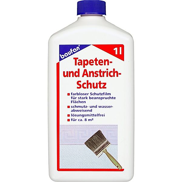 baufan® Tapetenschutz 1 Liter Schutzanstrich für Tapeten und Wandanstriche, günstig online kaufen