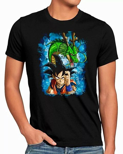 style3 T-Shirt Shenron Coverage super dragonball z gt songoku breakers daim günstig online kaufen