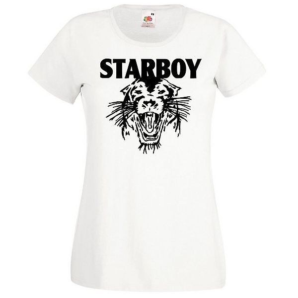 Youth Designz T-Shirt Starboy Damen T-Shirt mit trendigem Logo günstig online kaufen