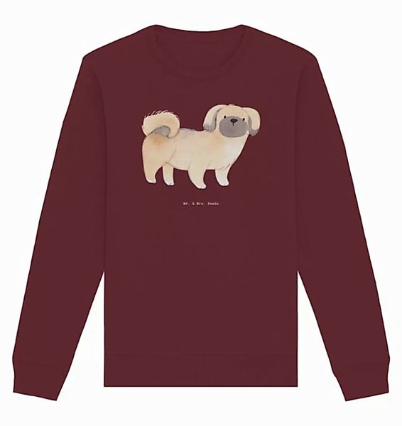 Mr. & Mrs. Panda Longpullover Größe L Pekingese Moment - Burgundy - Geschen günstig online kaufen