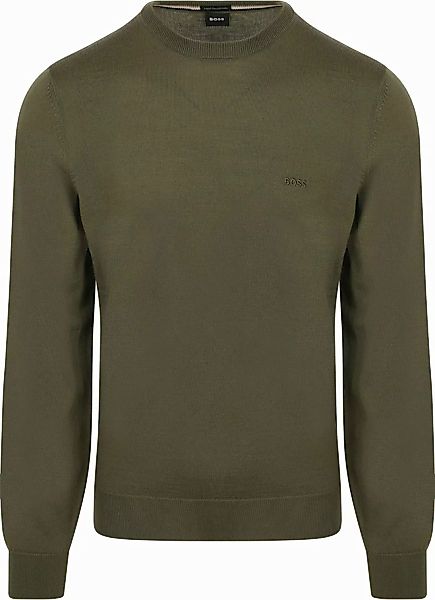 BOSS Pull Botto Wool Oliv Grün - Größe XL günstig online kaufen