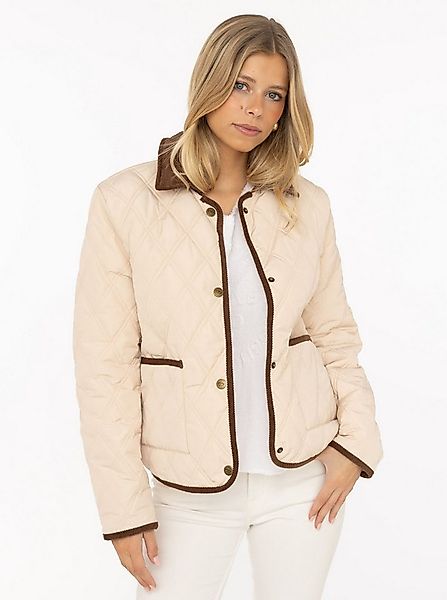 Zwillingsherz Steppjacke "Classic" Kordkragen, Knopfleiste und Taschen günstig online kaufen