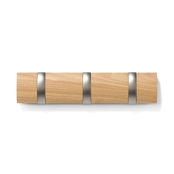 Umbra Wandgarderobe Flip 3 Haken natur günstig online kaufen