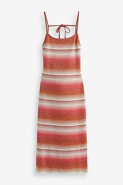 Next Strickkleid Kleid mit Wasserfallausschnitt hinten (1-tlg) günstig online kaufen
