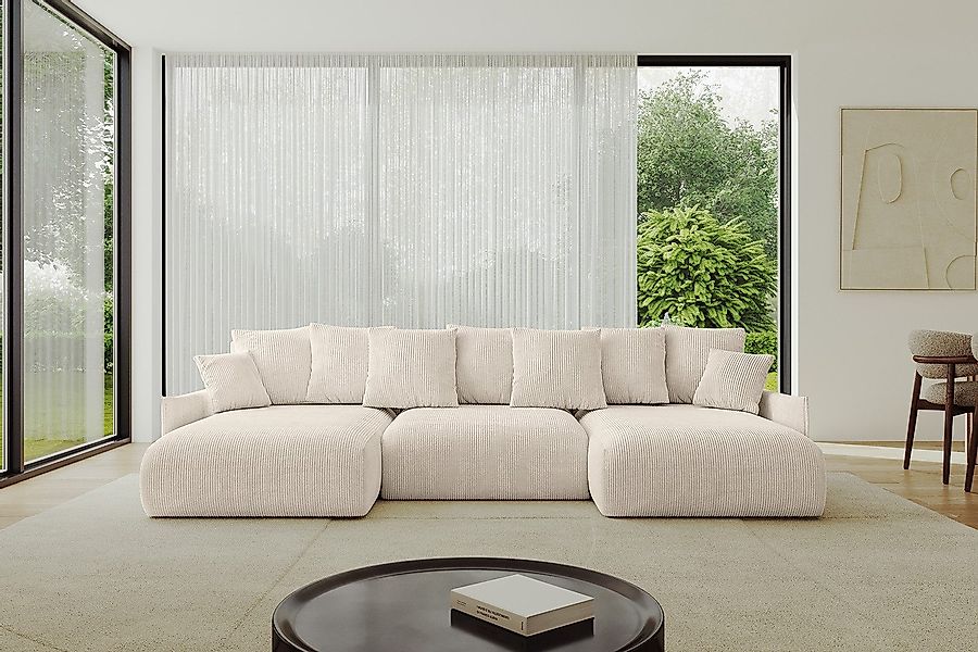 ALTDECOR Wohnlandschaft ONESK-U-v1, Couch mit Schlaffunktion, günstig online kaufen