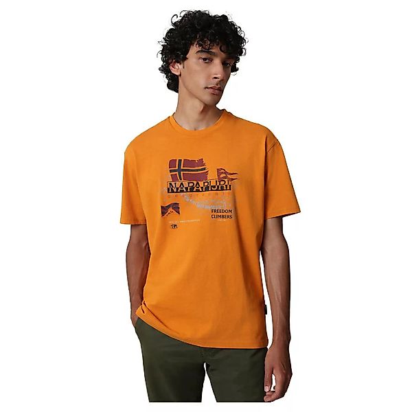 Napapijri Starlight Kurzärmeliges T-shirt M Desert Ocra günstig online kaufen